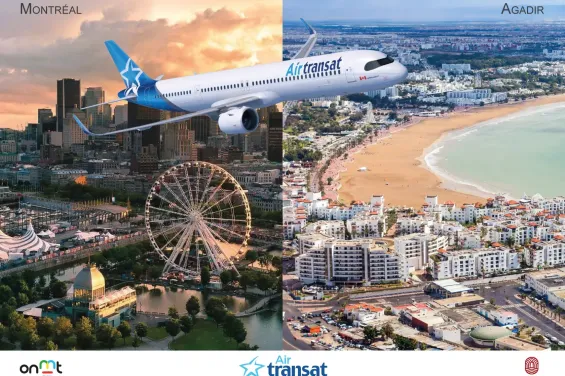 Air Transat to launch first direct flight between Montreal and Agadir in 2026