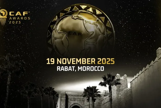 CAF Awards 2025 to take place in Rabat on November 19