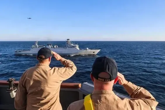 U.S. and Moroccan navies hold joint live-fire exercise off Agadir