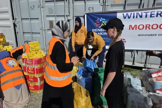 British schoolgirl, 11, delivers aid to Morocco’s earthquake-affected families