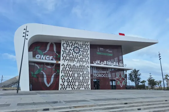 Rabat opens new Riad train station days ahead of AFCON 2025
