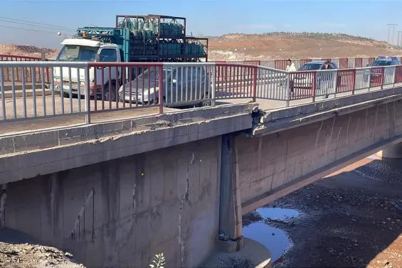 Marrakech : Sudden ground collapse forces closure of Oued Tensift bridge