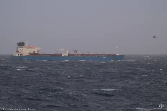EU-sanctioned oil tanker carrying Russian crude escorted to Morocco