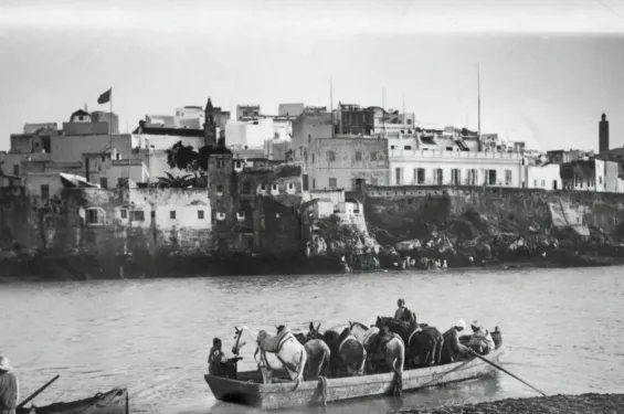 Panoramic view of Larache from the bank of the Loukkos River. / Ph. ABC Archive