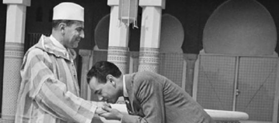 King Mohammed V and Crown Prince Moulay Hassan. / Ph. DR