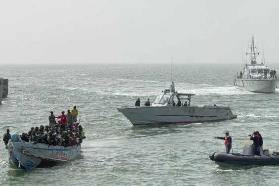 Royal Navy intercepts 189 migrants off Dakhla bound for Canary Islands