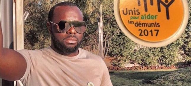Le chanteur et compositeur congolais Maître Gims. / Ph. Facebook