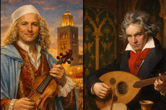 What if Mozart, Beethoven and Vivaldi were Moroccan?
