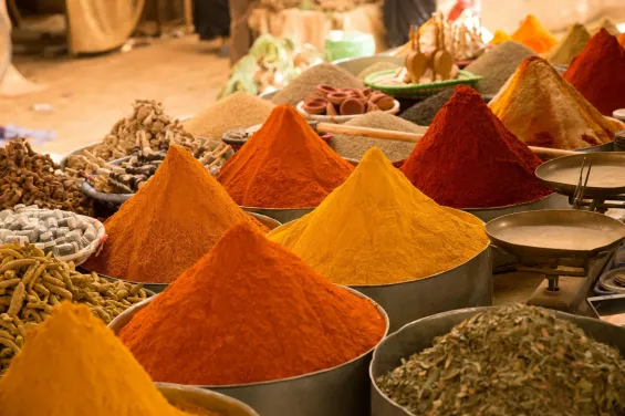 In Morocco, Eid al-Adha preparations begin at the spice market