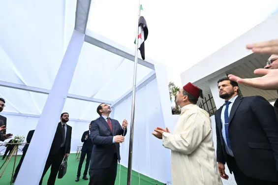 Syrian embassy officially reopens in Rabat