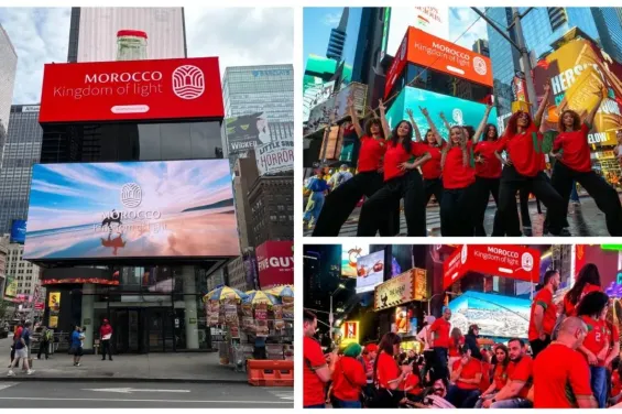 Times Square, taxis and flash mobs: Morocco promotes tourism in New York
