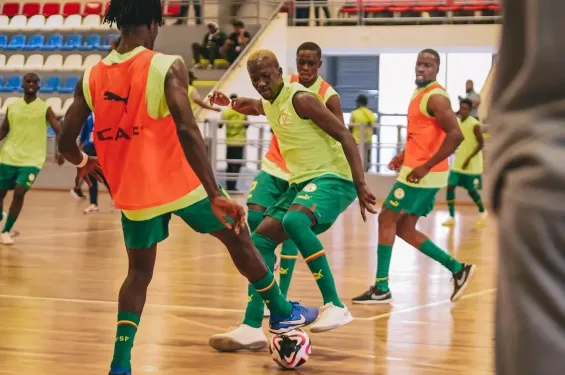 Senegalese futsal player literally named King Mohammed VI
