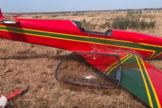 Military training aircraft crashes near Marrakech, pilot injured