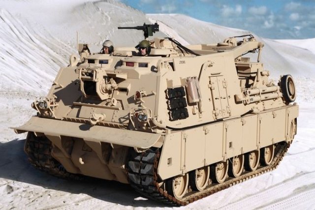 Us Approves 239 Million Sale Of M88 Hercules Armored Recovery Vehicles