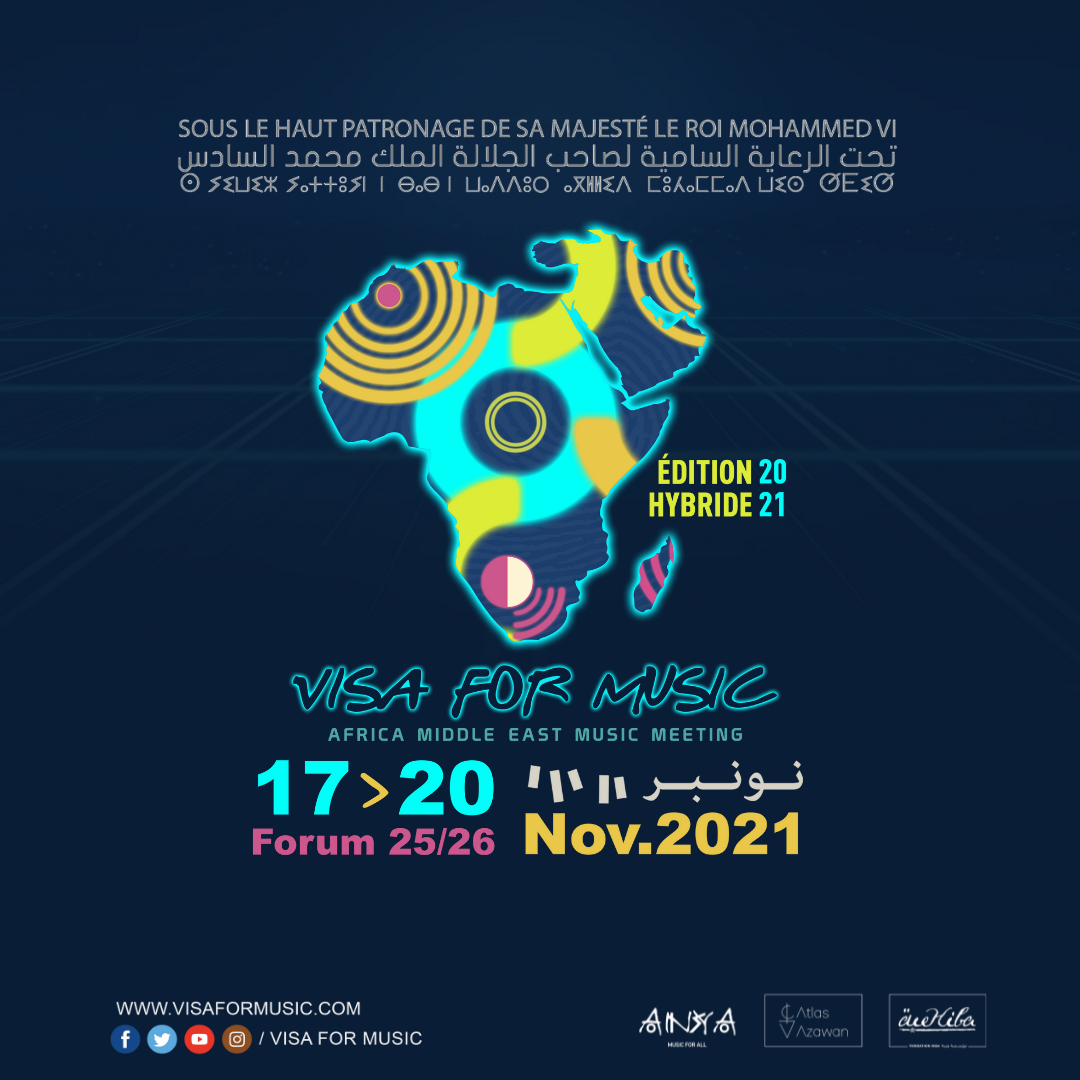 Visa For Music 21 En Mode Hybride Du 17 Au 26 Novembre A Rabat
