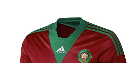 2013 : La FRMF et dévoilent le nouveau maillot du Maroc