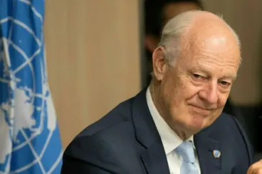 Sahara :  Staffan de Mistura meets with Polisario delegation in Brussels