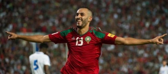 International player Khalid Boutaib./Ph. DR
