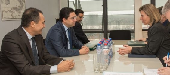 Foreign Minister Nasser Bourita in Brussels./Ph. DR