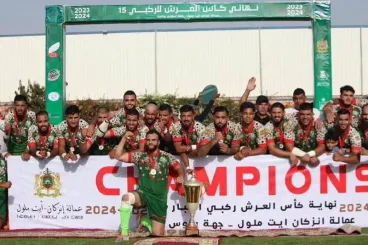 كأس العرش للريكبي: فريق مولودية وجدة يحرز اللقب على حساب الأولمبيك البيضاوي 