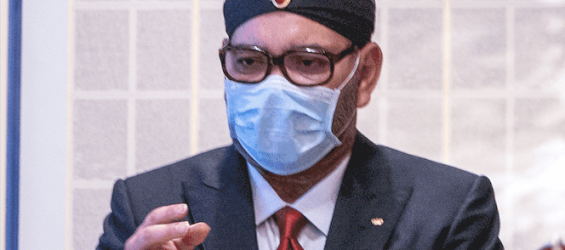 King Mohammed VI. / DR MAP