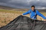 Maroc : Zouhair Laaz, l'inventeur d'un parapente fait maison qui rêvait de voler