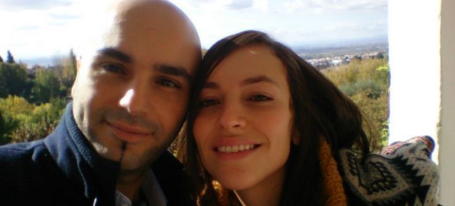 Mohamed El Bachiri and his wife Loubna Lafquiri./Ph. DR