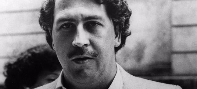 Colombian drug lord Pablo Escobar. / Ph. DR