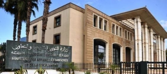 Ministry of foreign affairs and cooperation in Rabat./Ph. DR