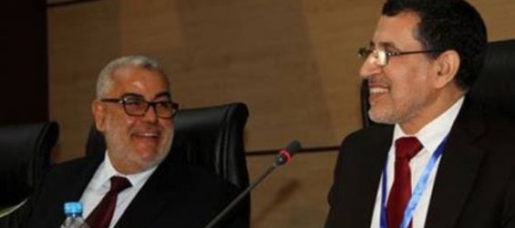 Prime Minister Saadeddine El Othmani and the former head of teh government, Abdelilah Benkirane./Ph. DR