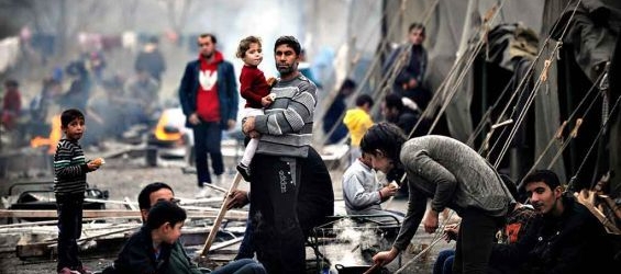 Syrian refugees./Ph. DR