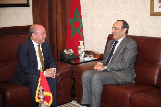 Morocco’s House of Representative Speaker receives the Algerian ambassador