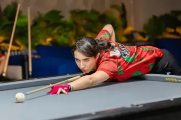Yasmine Eythrib, first Moroccan to win the Arab 9-Ball & 10-Ball Championships