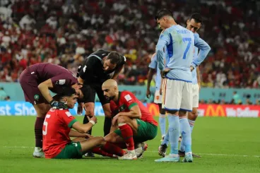 Initially called up by Morocco, Nayef Aguerd returns to Marseille for recovery