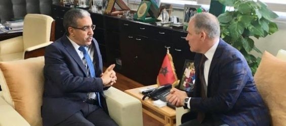 Environmental Protection Agency Administrator Scott Pruitt meets with Minister Rabbah in Morocco./ Ph. (European Pressphoto Agency)  