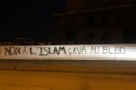 Strasbourg : Les musulmans indignés après un tag anti-islam sur une mosquée