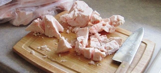 beef fat./DR.