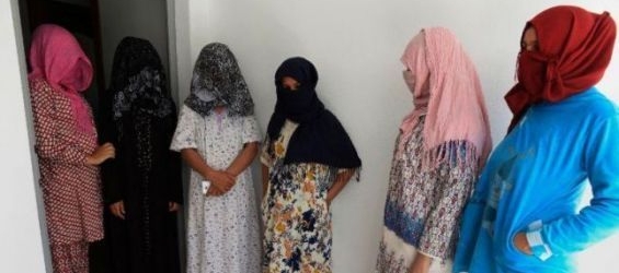 Moroccan strawberry pickers in Huelva, who filed complaints against their employers to denounce 'sexual harassment'./Ph. DR 