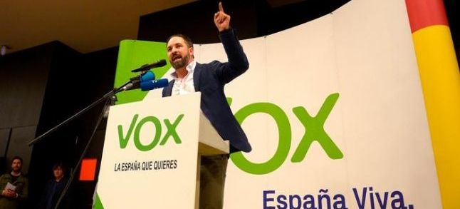 Vox's leader Santiago Abascal. / Ph. DR
