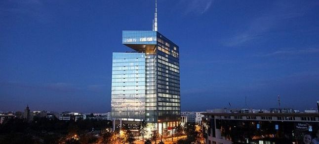 Maroc Telecom's headquarters in Rabat./Ph. DR