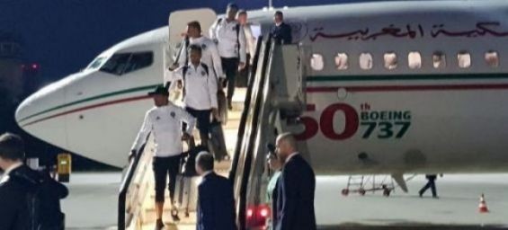 The Atlas Lions arrive in Russia ahead of the World Cup./Ph. DR