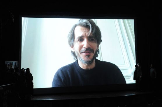Franck Dion (Prix spécial du jury, ndlr) remercie FICAM par vidéo. / Ph. FICAM