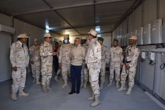 La Mauritanie inaugure de nouvelles installations militaires en face des camps de Tindouf