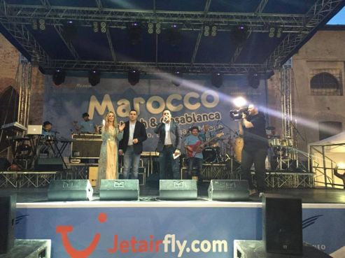 Italie : Un concert avec Douzi organisé par Jetairfly et l'aéroport de Cunéo