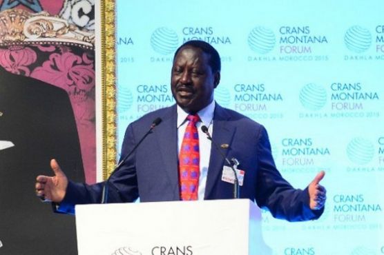 Raila Amollo Odinga, ex-Premier ministre du Kenya / Ph. Forum Crans Montana