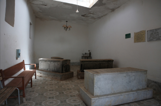 La tombe de Rabbi Haïm Ben Diwan et ses deux disciples à Ouirgane. / Ph. Diarna