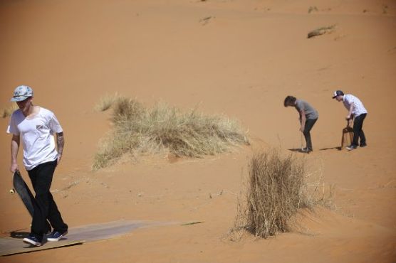 Un skate park en plein désert marocain [Diaporama]