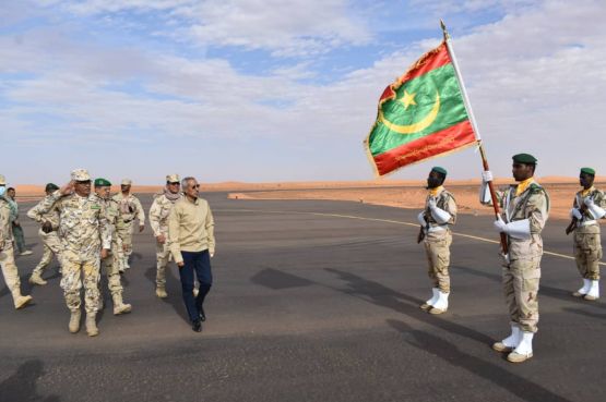 La Mauritanie inaugure de nouvelles installations militaires en face des camps de Tindouf