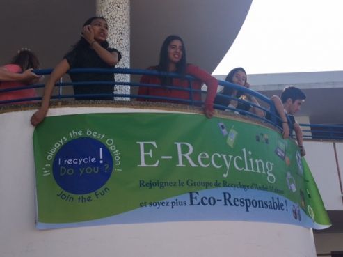 Camil Chaari est le fondateur de E-Recycling, une initiative environnementale unique pour recycler les déchets électroniques. / DR