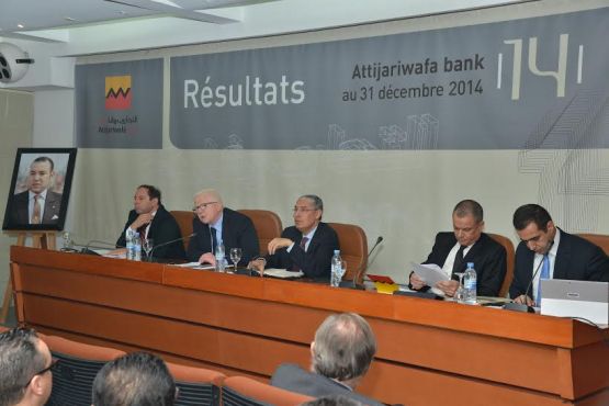 Attijariwafa Bank : Hausse de 5% du résultat net en 2014